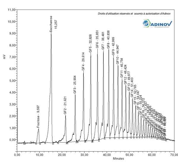 Chromatographie insuline adinov